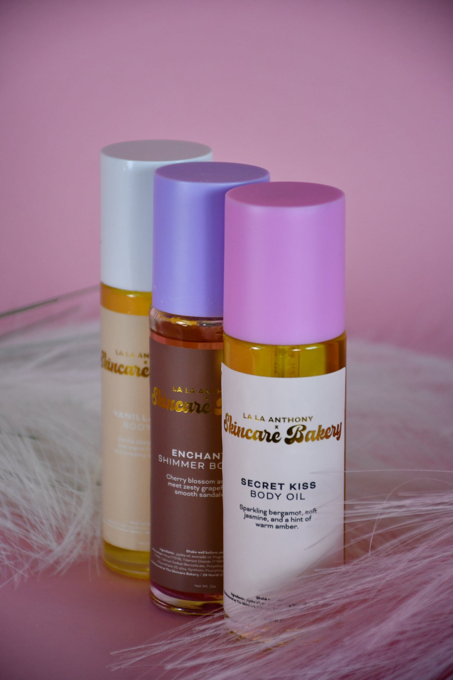 The Skincare Bakery X La La Anthony TSA APPROVED 2oz Body Oils BUNDLE