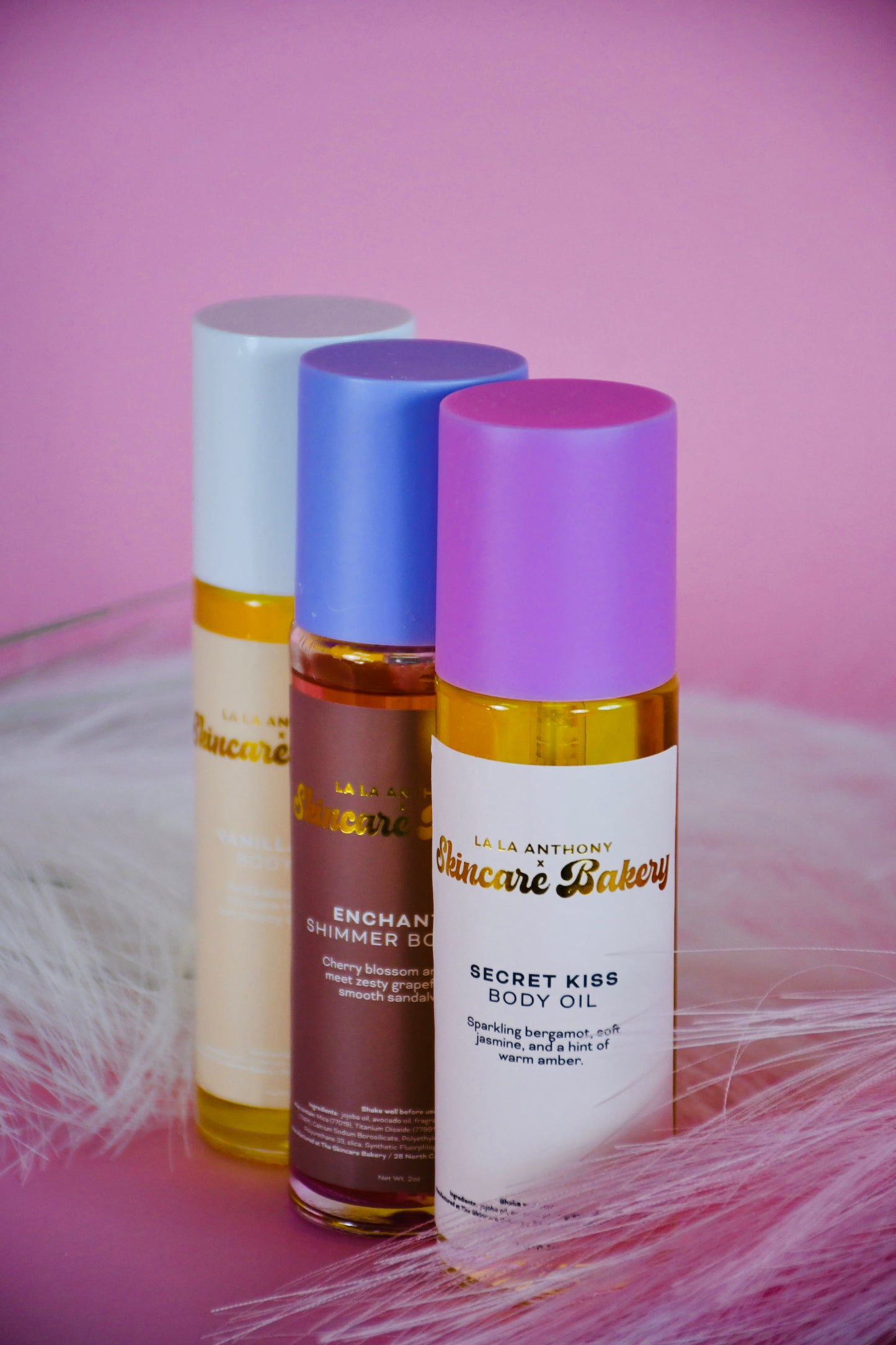 The Skincare Bakery X La La Anthony TSA APPROVED 2oz Body Oils BUNDLE