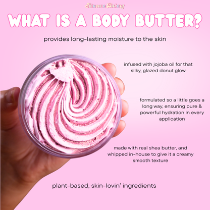 Body Butter Scent: Ice Me Out (glitter infused)