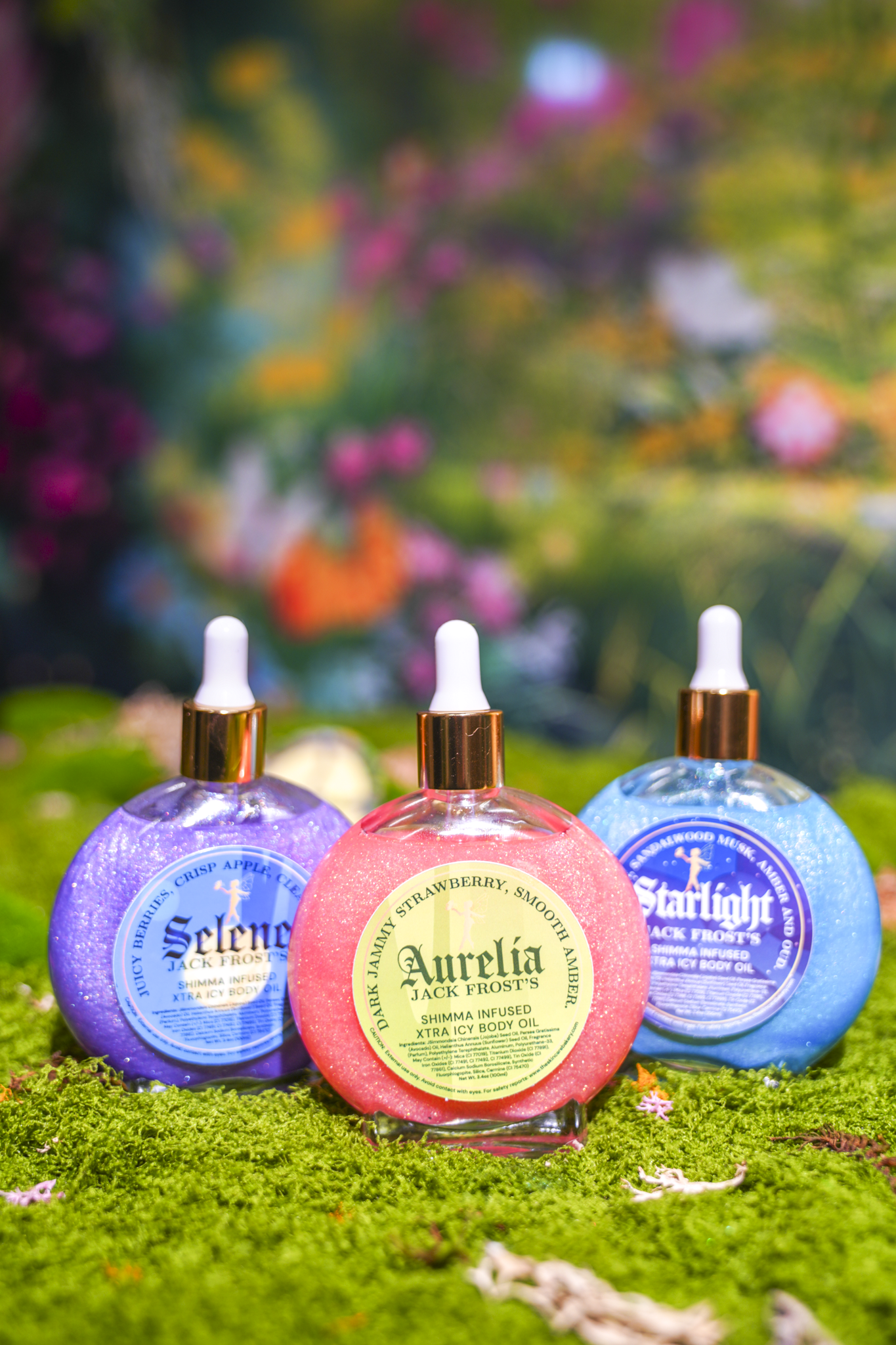 The Skincare Bakery X Fairytale Jack Frost Shimmer Infused Body Oil