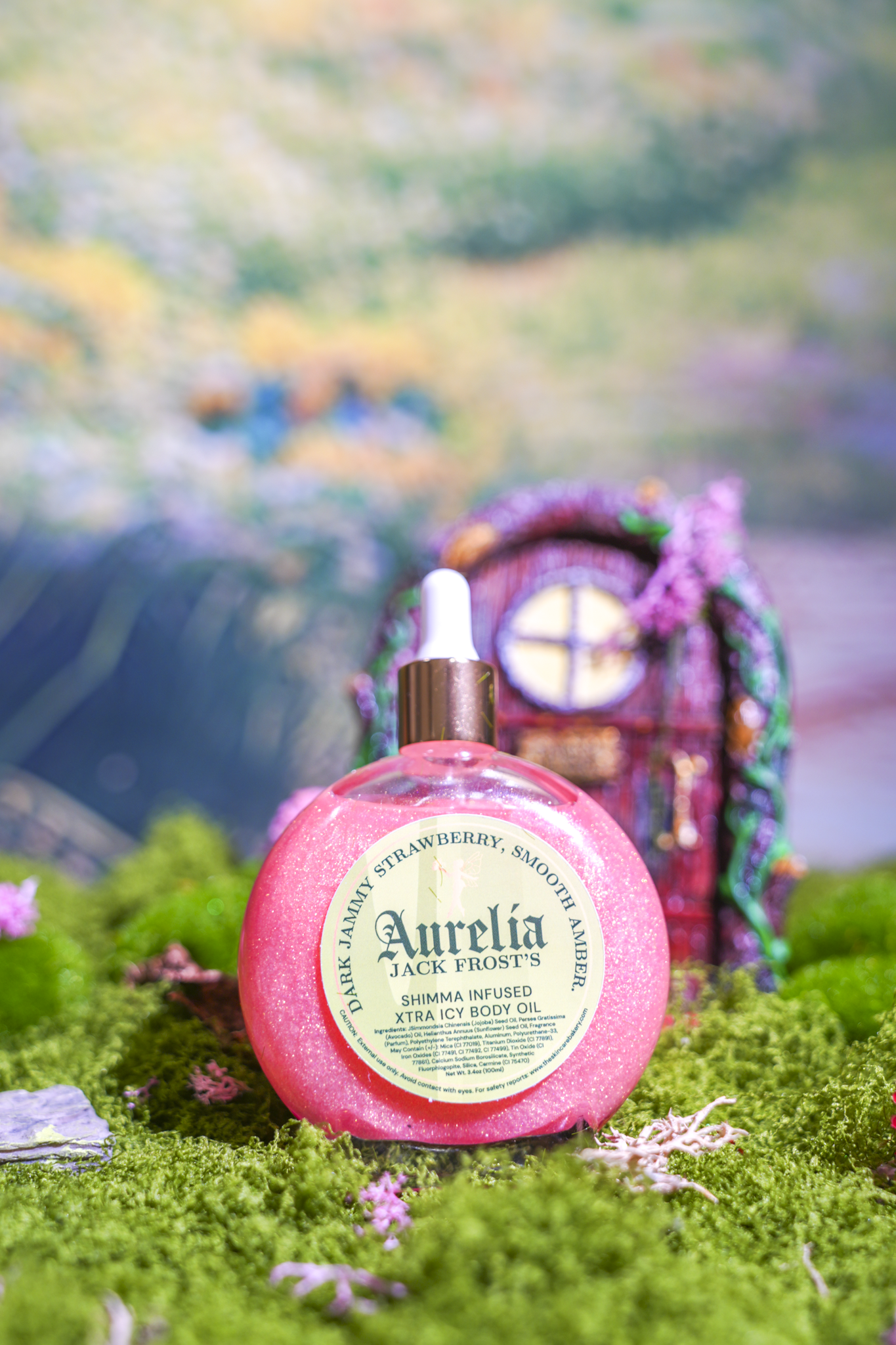 The Skincare Bakery X Fairytale Jack Frost Shimmer Infused Body Oil