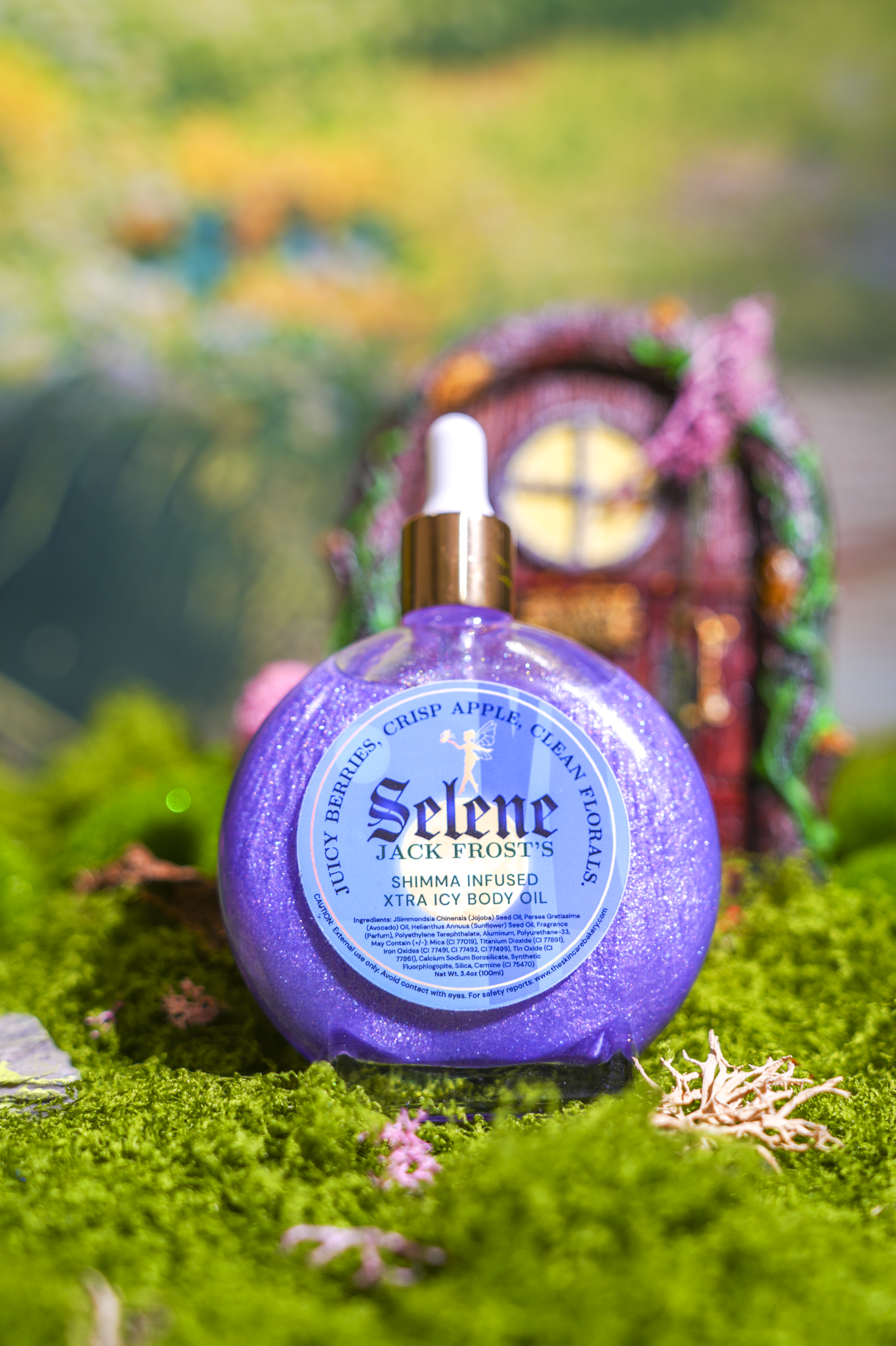 The Skincare Bakery X Fairytale Jack Frost Shimmer Infused Body Oil
