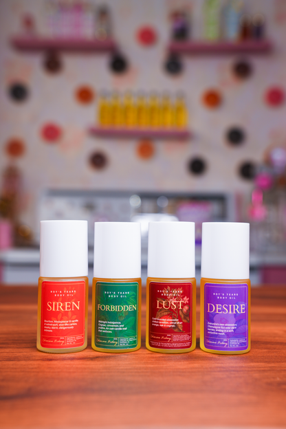 Hot Girl Hot Sauce Body Oil Sample Pack