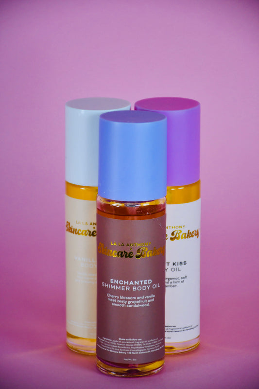 The Skincare Bakery X La La Anthony TSA APPROVED 2oz Body Oils BUNDLE