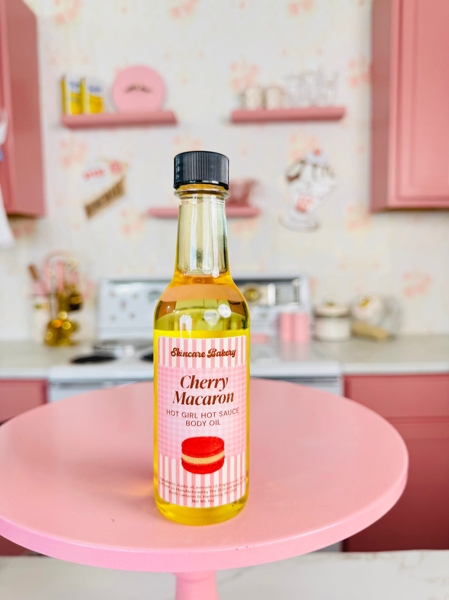 The Skincare Bakery X AVERY  Hot Girl Hot Sauce Body Oil