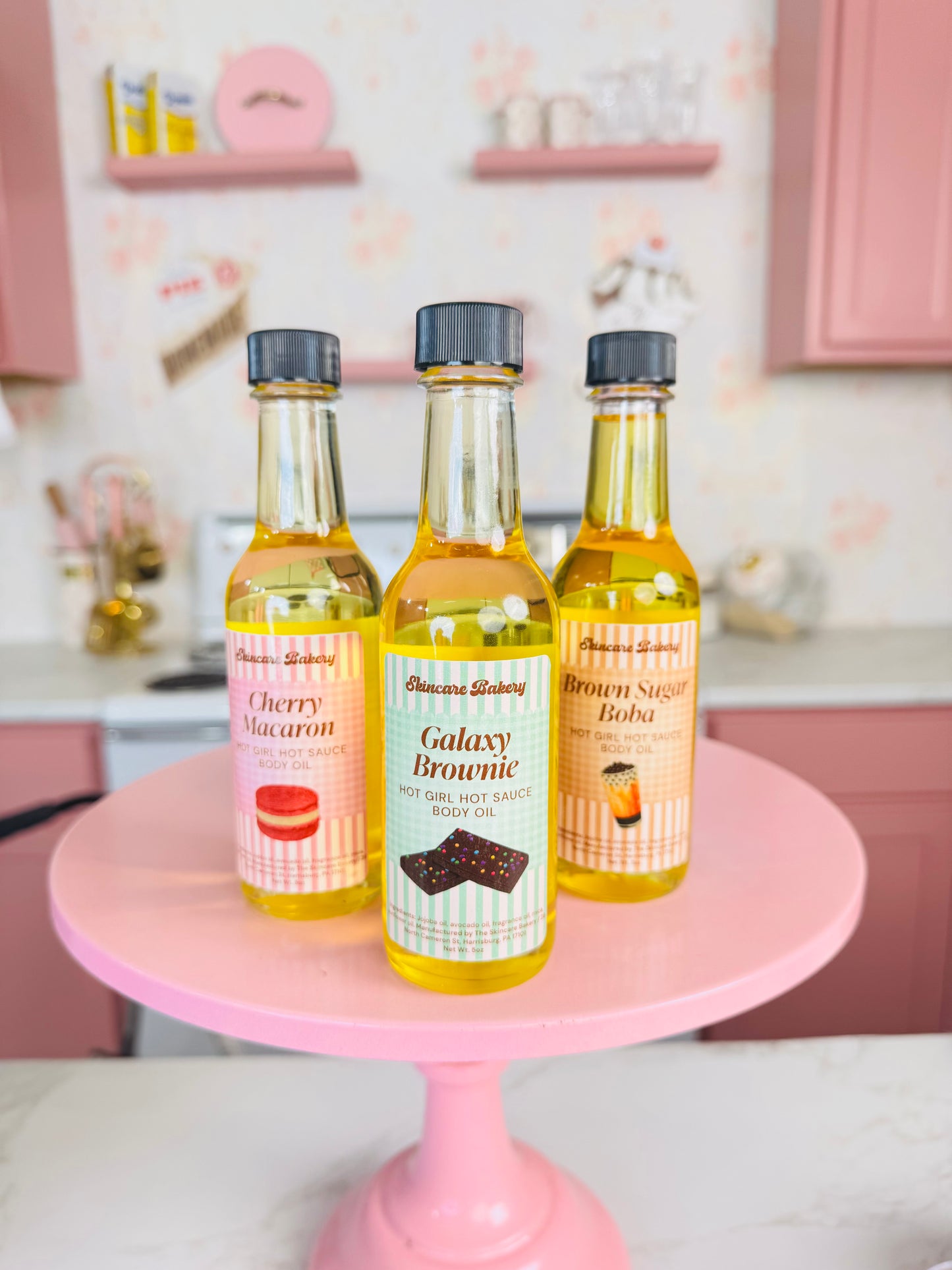 The Skincare Bakery X AVERY  Hot Girl Hot Sauce Body Oil