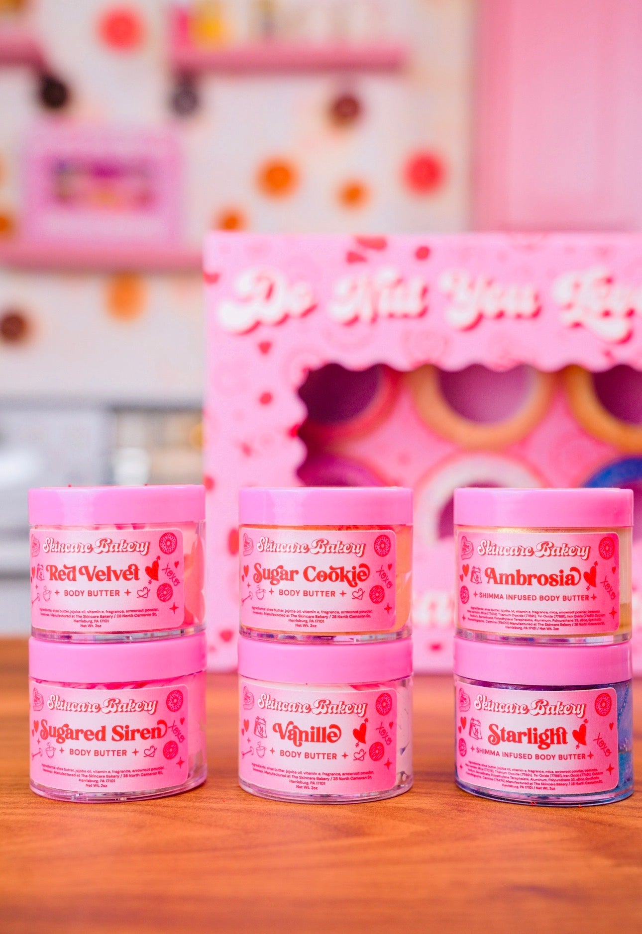 DONUT BODY BUTTER BOX