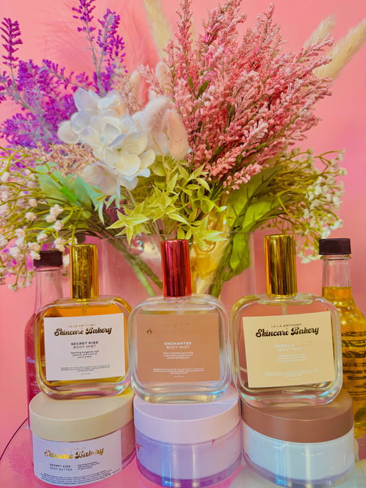 The Skincare Bakery X La La Anthony: Layering Trio Butter+ Oil+ Perfume