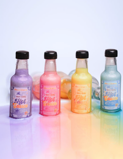 Mini Shimmer Hot Girl Hot Sauce Body Oil Bundle