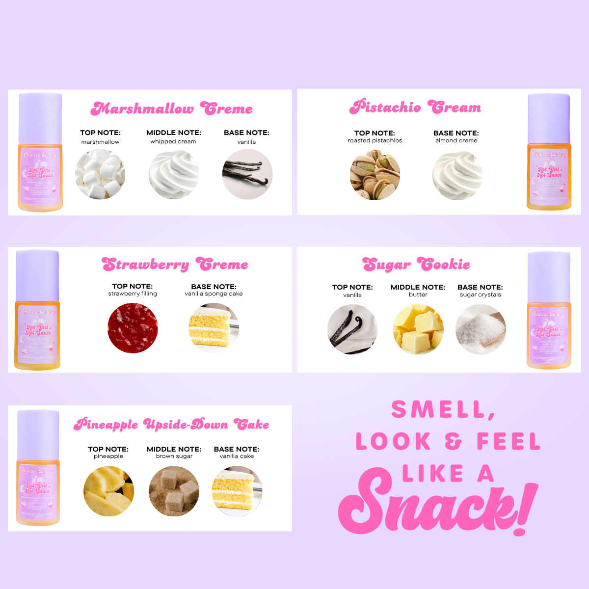 Hot Girl Hot Sauce Body Oil Sample Pack
