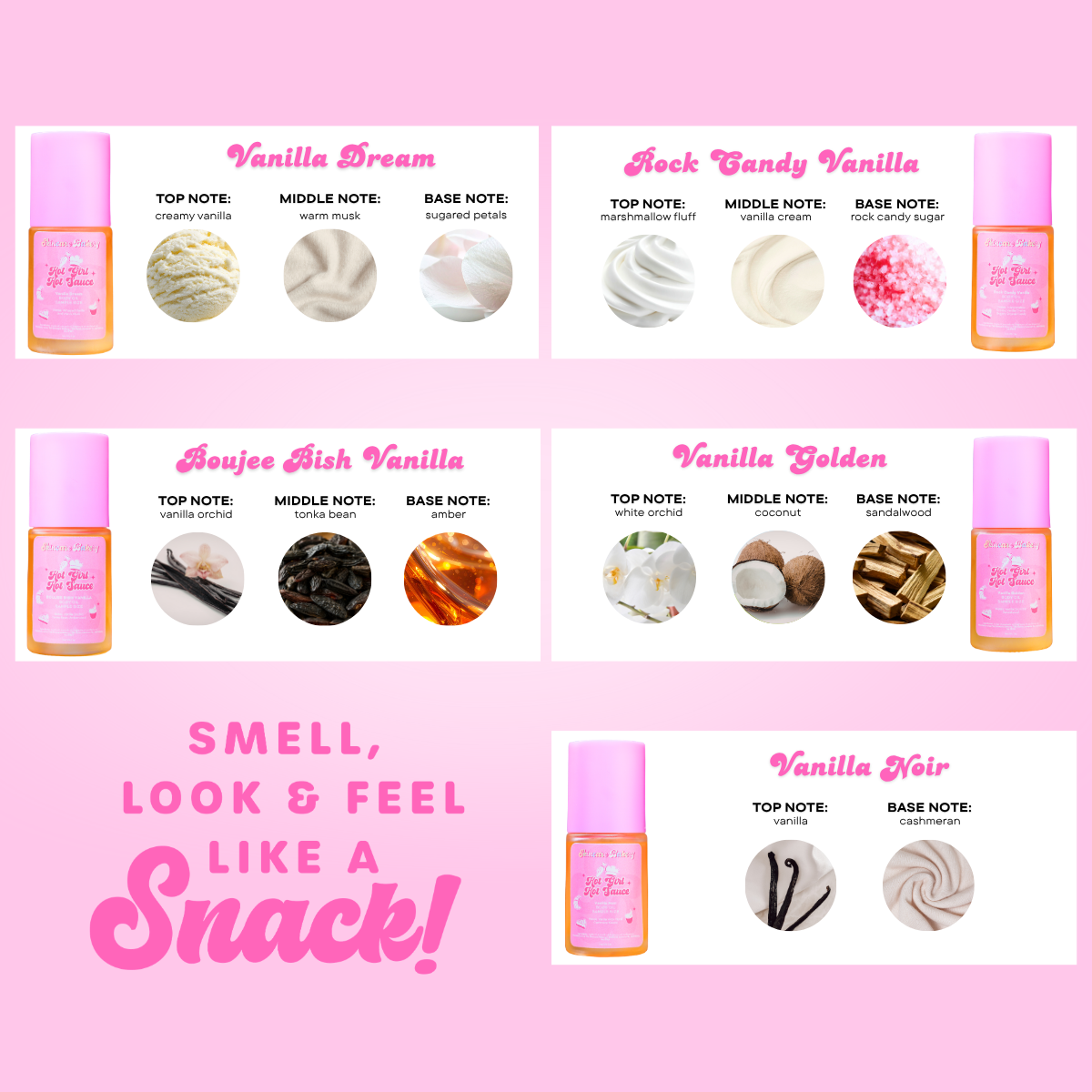 Hot Girl Hot Sauce Body Oil Sample Pack